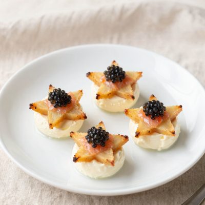 Stelline ai due caviali