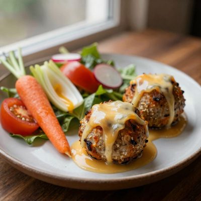 Polpette di melanzane con caciocavallo