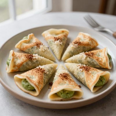 Crespelle al radicchio