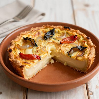 Frittata di taleggio gratinata