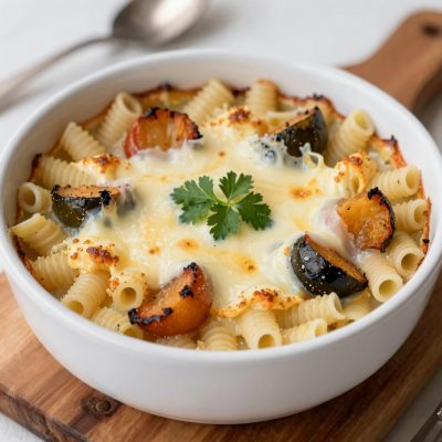 Gratin di pasta integrale