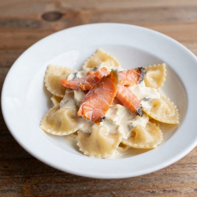 Farfalle al salmone