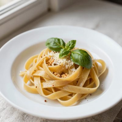 Fettuccine dorate