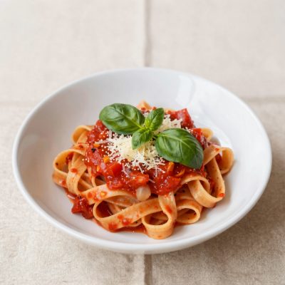 Fettuccine al pomodoro fresco
