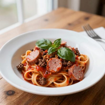 Fettuccina in salsa