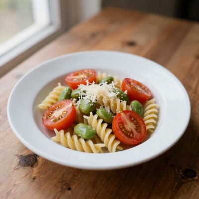 Fusilli con le fave