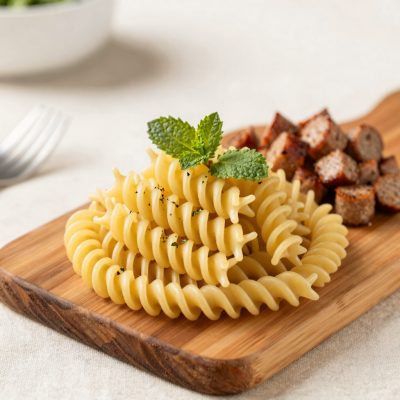 Fusilli con mentuccia e origano