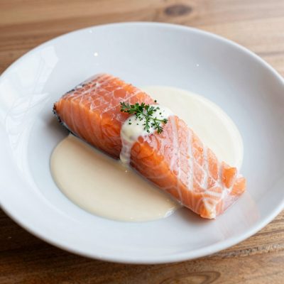 Salmone al cerfoglio