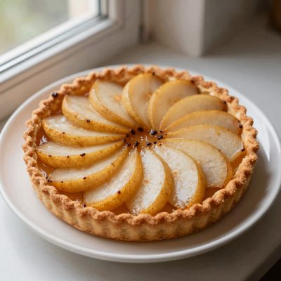 Crostata di pere alla rustica