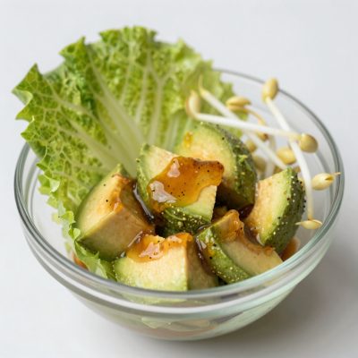 Dadi di avocado in agrodolce all’orientale