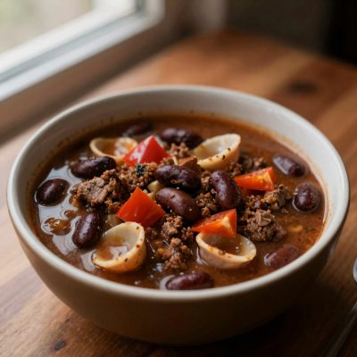 Chili con carne e fagioli