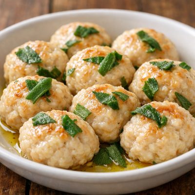 Polpettine di pollo (per bambini)