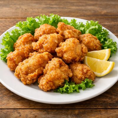 Pollo fritto con salsa giapponese