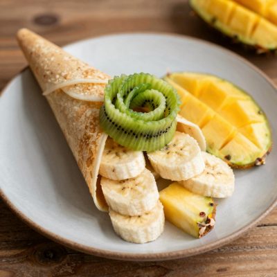 Crespelle ai frutti esotici