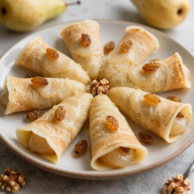 Crespelle alle pere