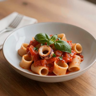 Bavettine con Calamaretti