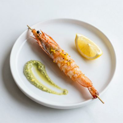 Spiedino di scampi