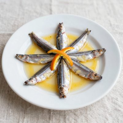 Alici Marinate all’Arancia
