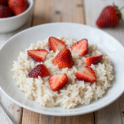Risotto alle fragole