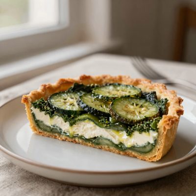 Crostata di verdure e ricotta