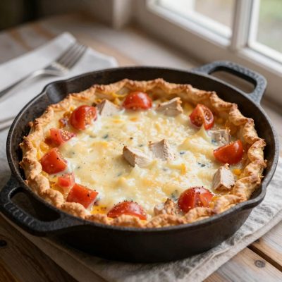 Torta al formaggio del contadino