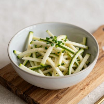Insalata di zucchine crude