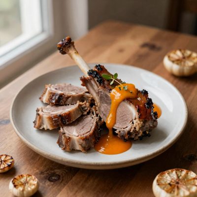 Agnello al succo d’arancio