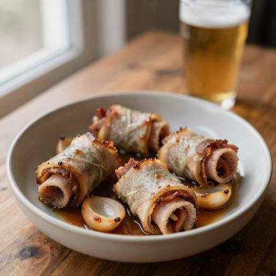 Lombatine di coniglio alla birra
