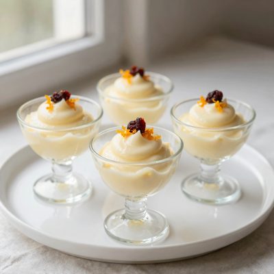 Coppe di ricotta alla piemontese