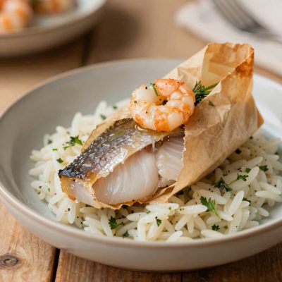 Branzino al cartoccio
