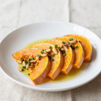 Insalata di zucca ai pinoli