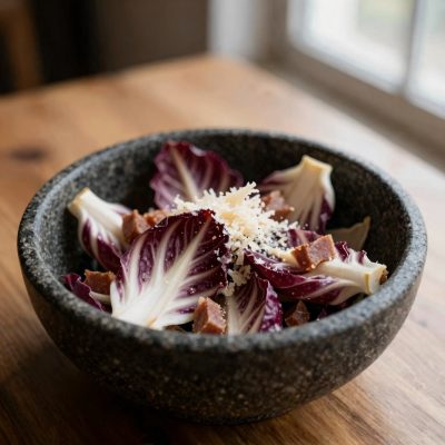 Insalata di radicchio e carciofi
